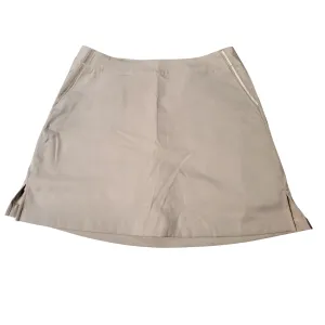 Lady Hagen Tan Golf Skort Size 8