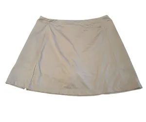 Lady Hagen Tan Pull-On Golf Skort Size XL