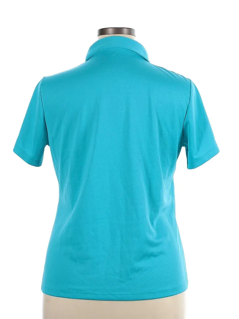 Lady Hagen Turquoise V-neck Golf Polo Size XL.