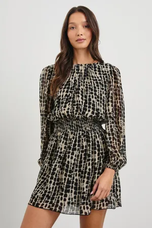 LANIE DRESS - SPOTTED SHIBORI Rails