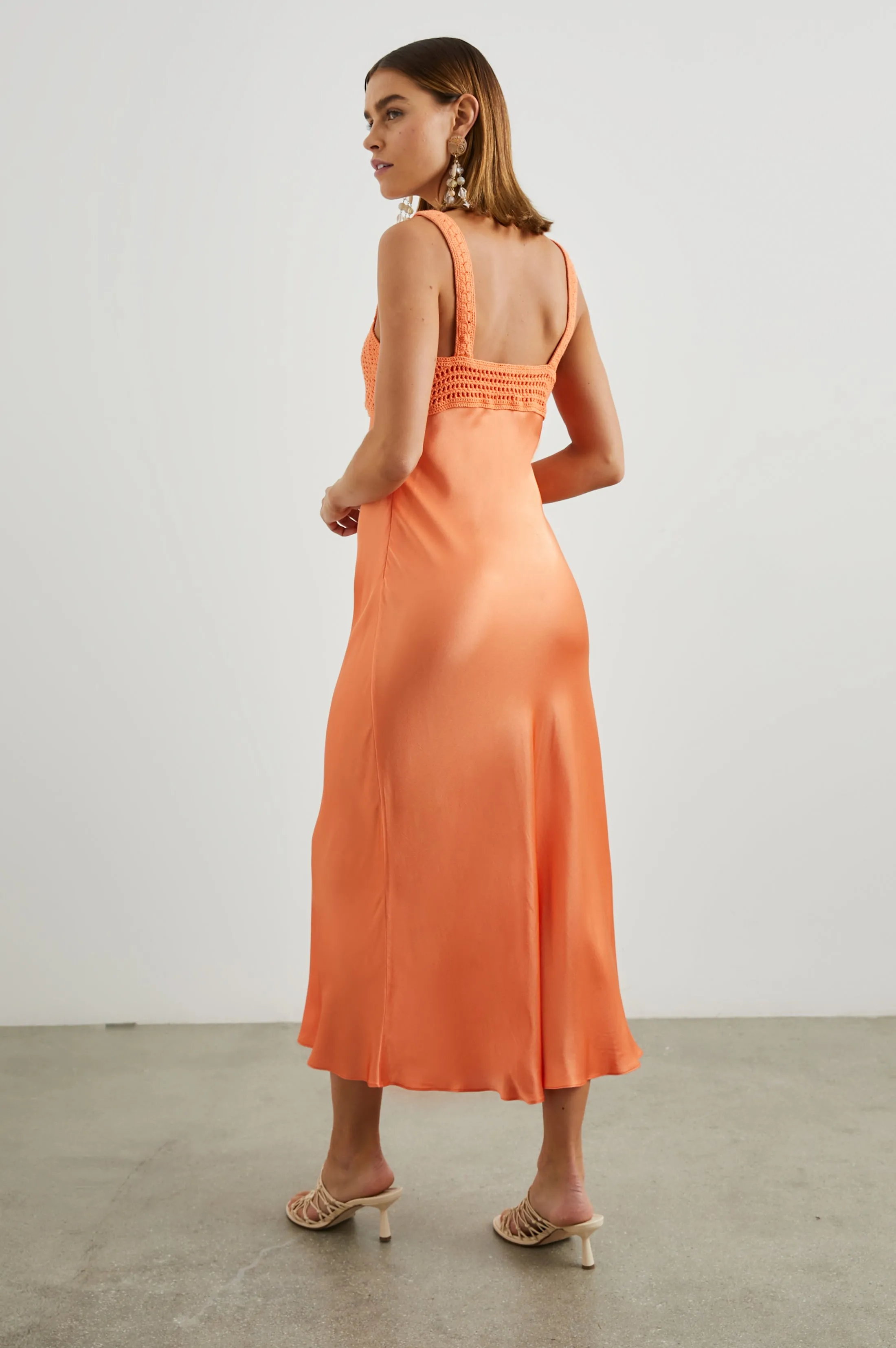 LAURA DRESS - PAPAYA Rails