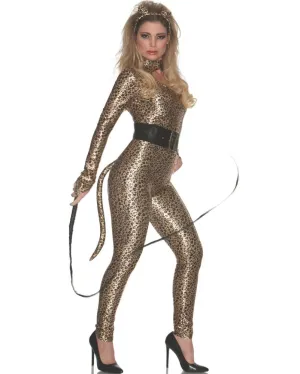 Leopard Catsuit Womens Costume