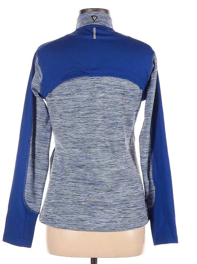 Levelwear Ladies Royal Blue Heather Full-Zip Golf Jacket Size M