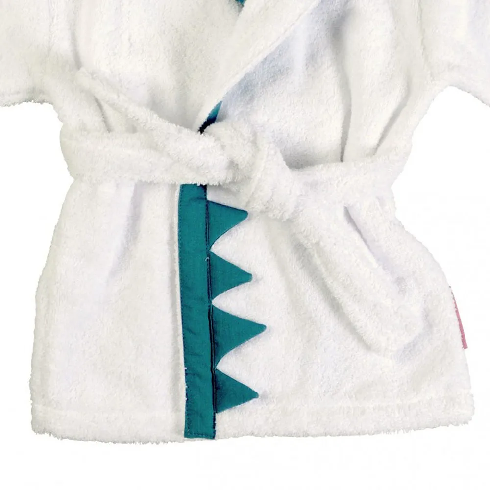 Little Crevette Bathrobe Crocodile