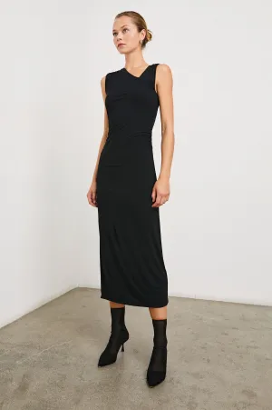 LOLA DRESS - BLACK ONYX Rails