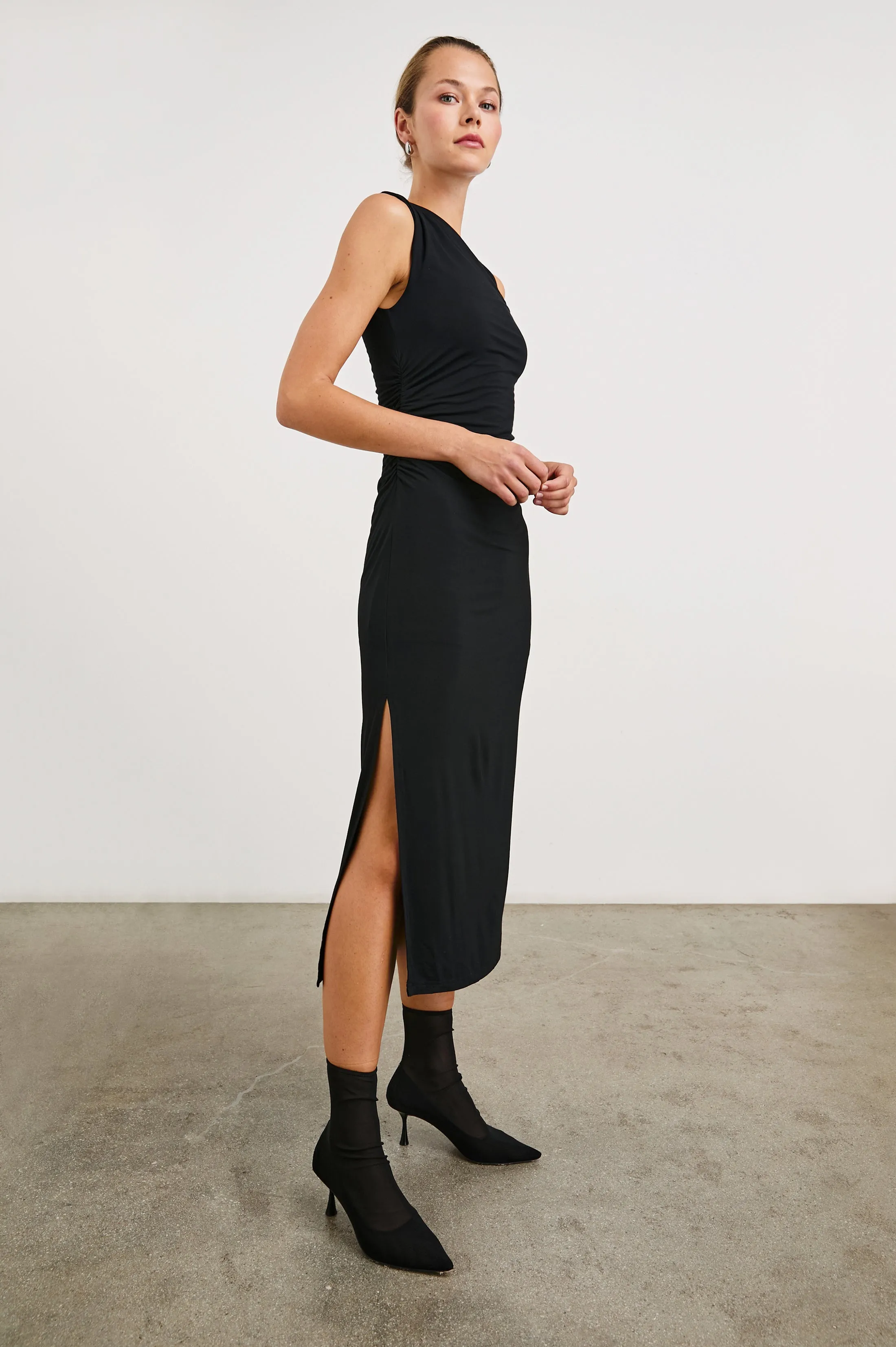 LOLA DRESS - BLACK ONYX Rails