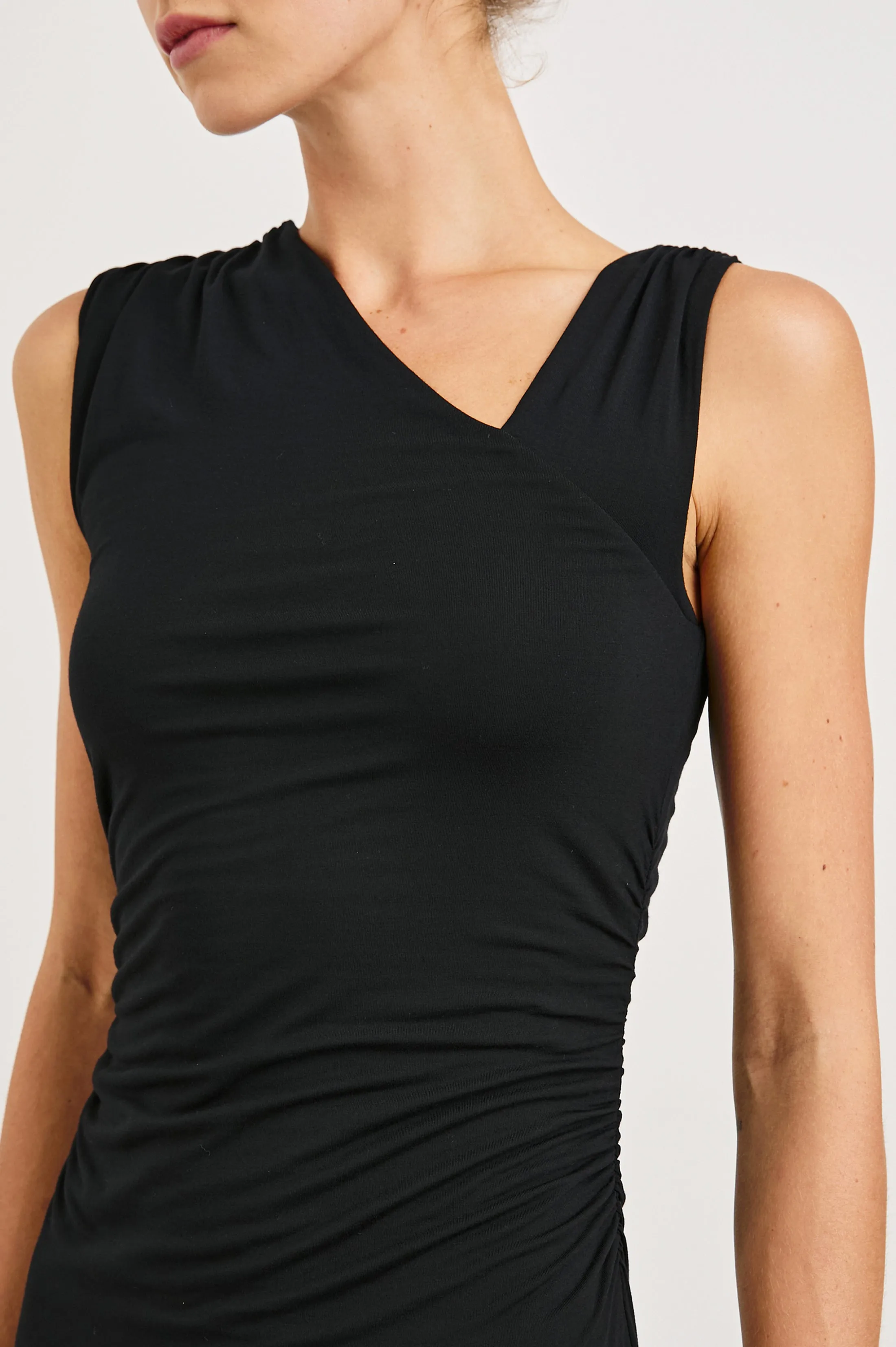 LOLA DRESS - BLACK ONYX Rails
