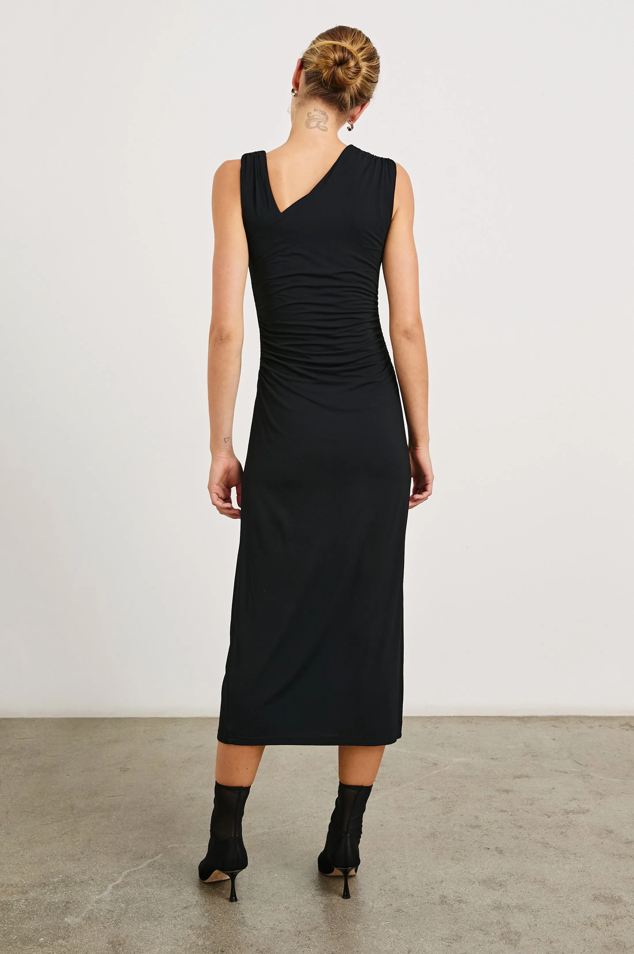 LOLA DRESS - BLACK ONYX Rails