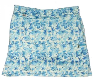 Lopez Blue & White Floral Golf Skort Size XL MSP$85