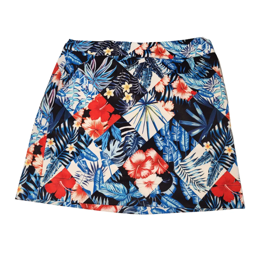 Loudmouth Ladies Tropical Checkerboard Print Size 2 MSP$100