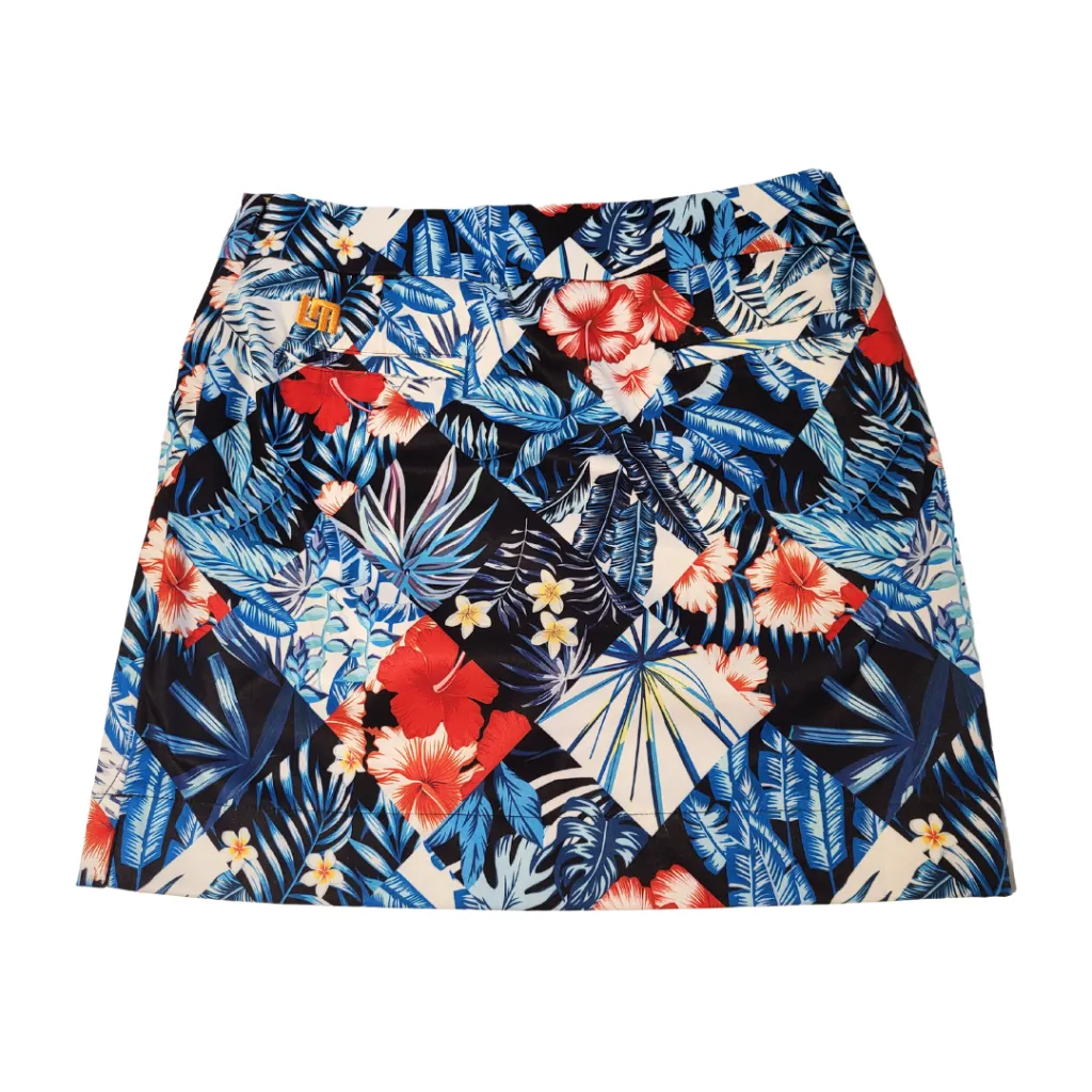 Loudmouth Ladies Tropical Checkerboard Print Size 2 MSP$100