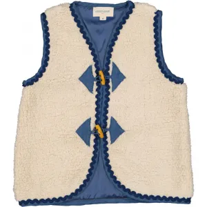 Louis Louise Babam Sherpa Cardigan - Cream