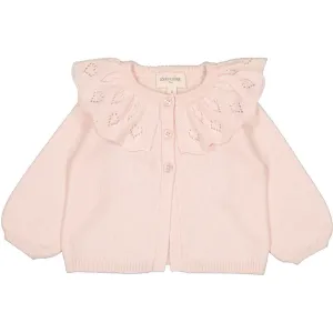 Louis Louise Gulshette Knitted Wool Blend Cardigan - Light Pink