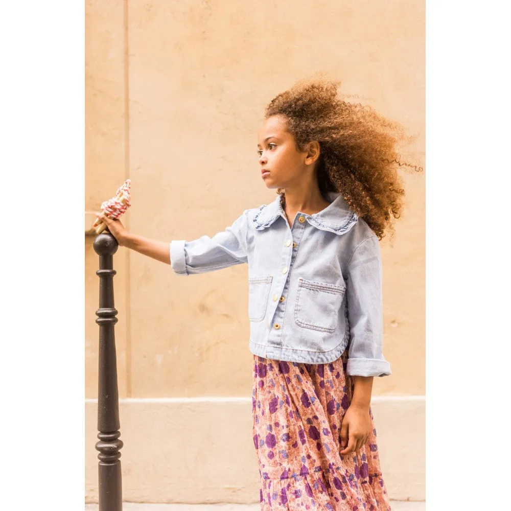 Louis Louise Jacket Savonnette Denim-Light Blue