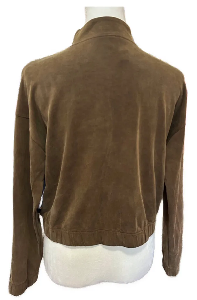 Lululemon Lab Brown Cropped Pullover Size 6 MSP$158