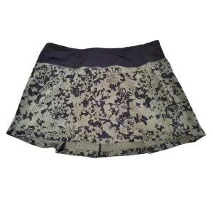 Lululemon Military Green Floral Skort Size 6