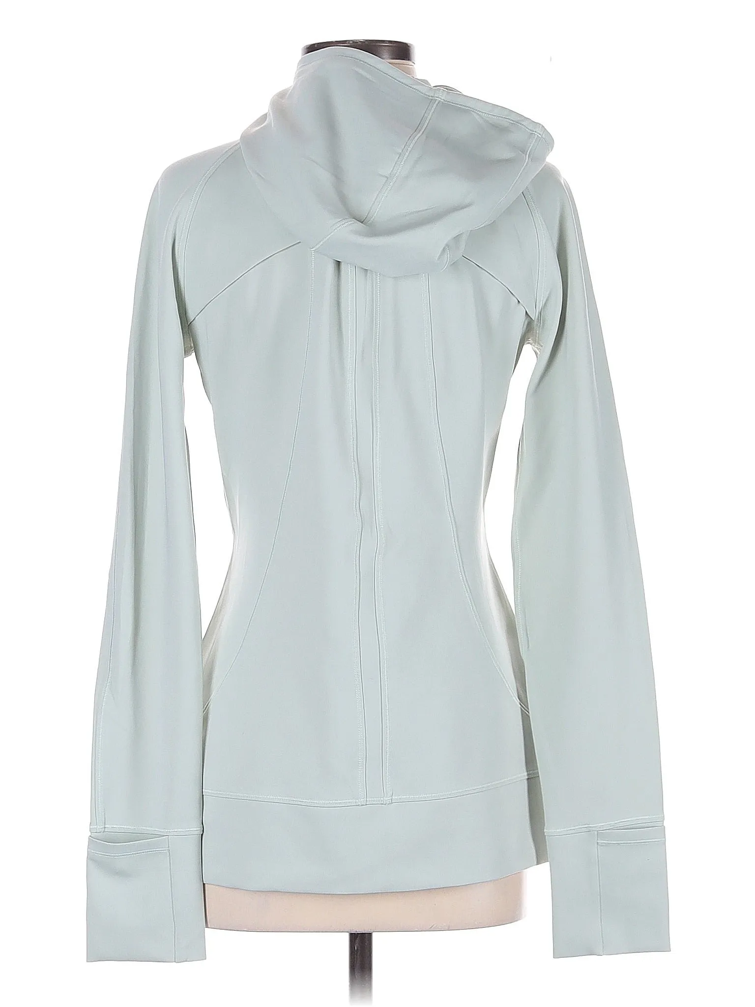 Lululemon Pale Green Define Hooded Jacket Size 8 MSP$128
