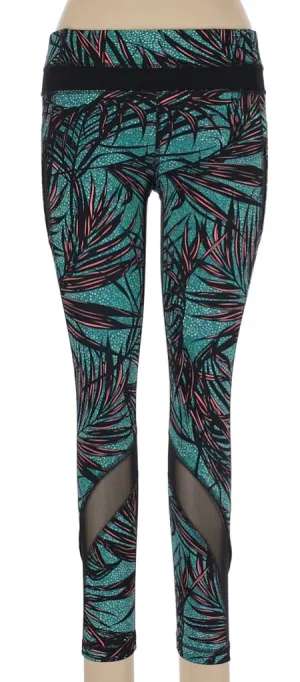 Lululemon Tropical Palm Mesh Cutout Leggings Size 6 MSP $88