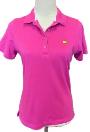 Masters Magnolia Lane Dark Pink Polo Size S