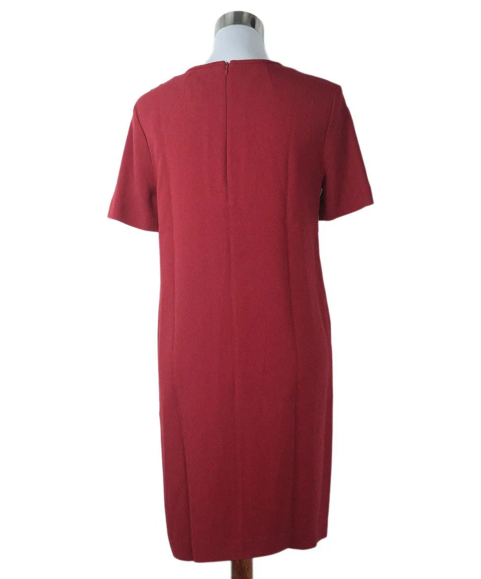 Max Mara Burgundy Dress sz 10