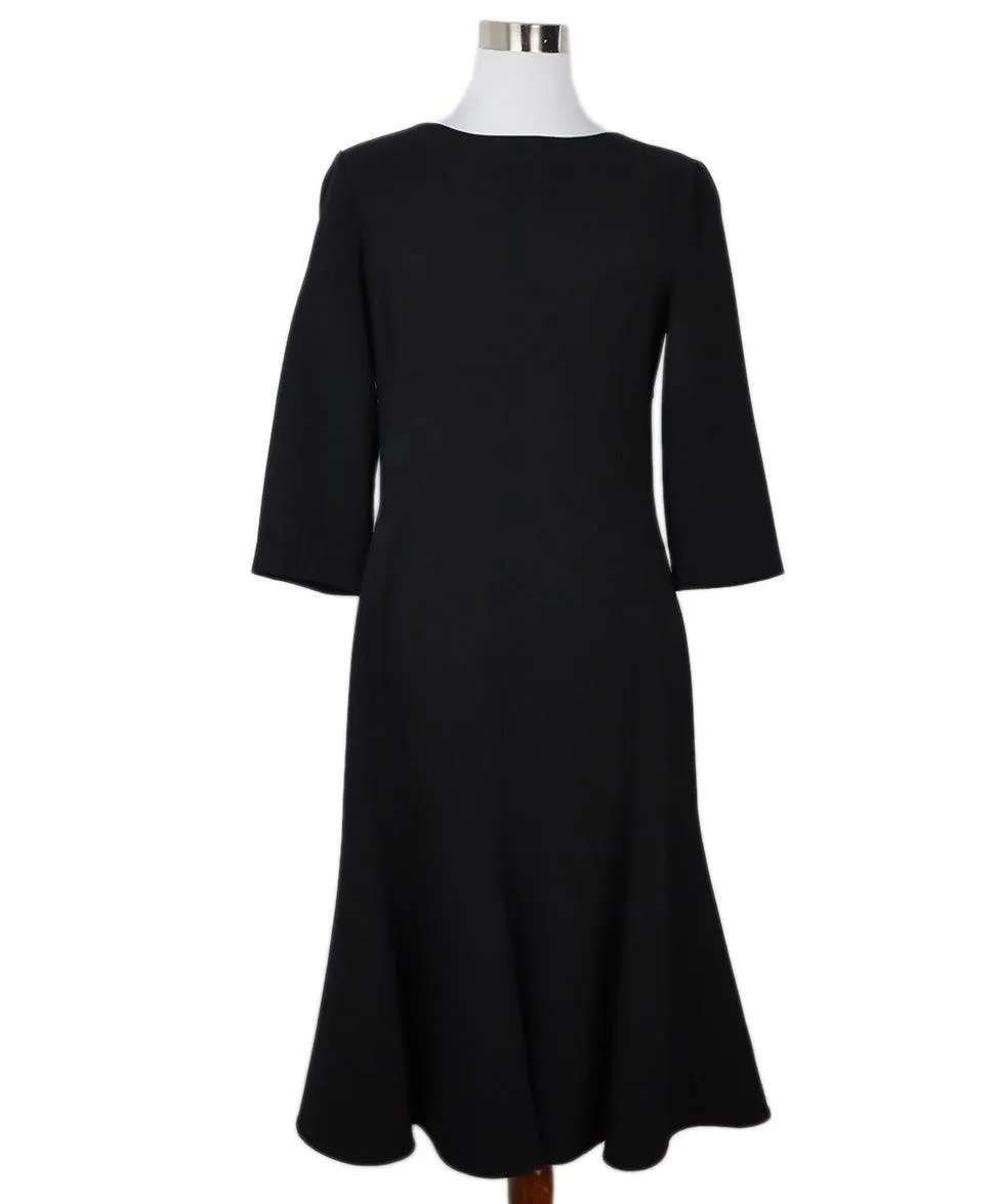 Michael Kors Black Wool Dress sz 14