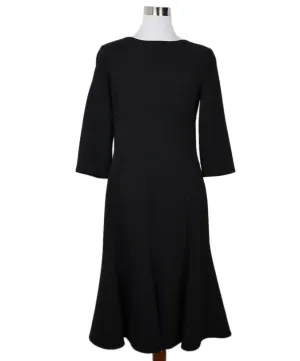 Michael Kors Black Wool Dress sz 14