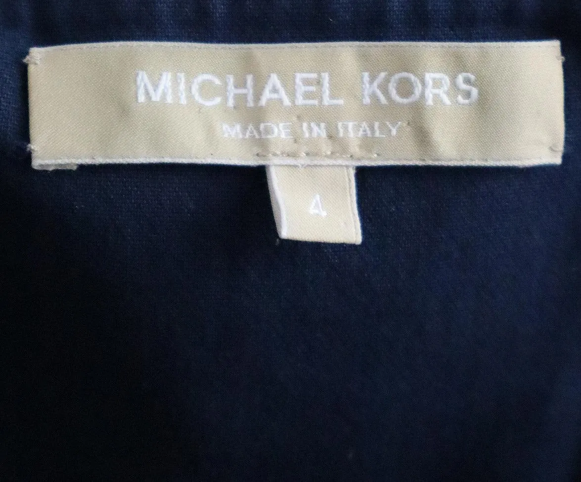 Michael Kors Navy Cotton Dress sz 4