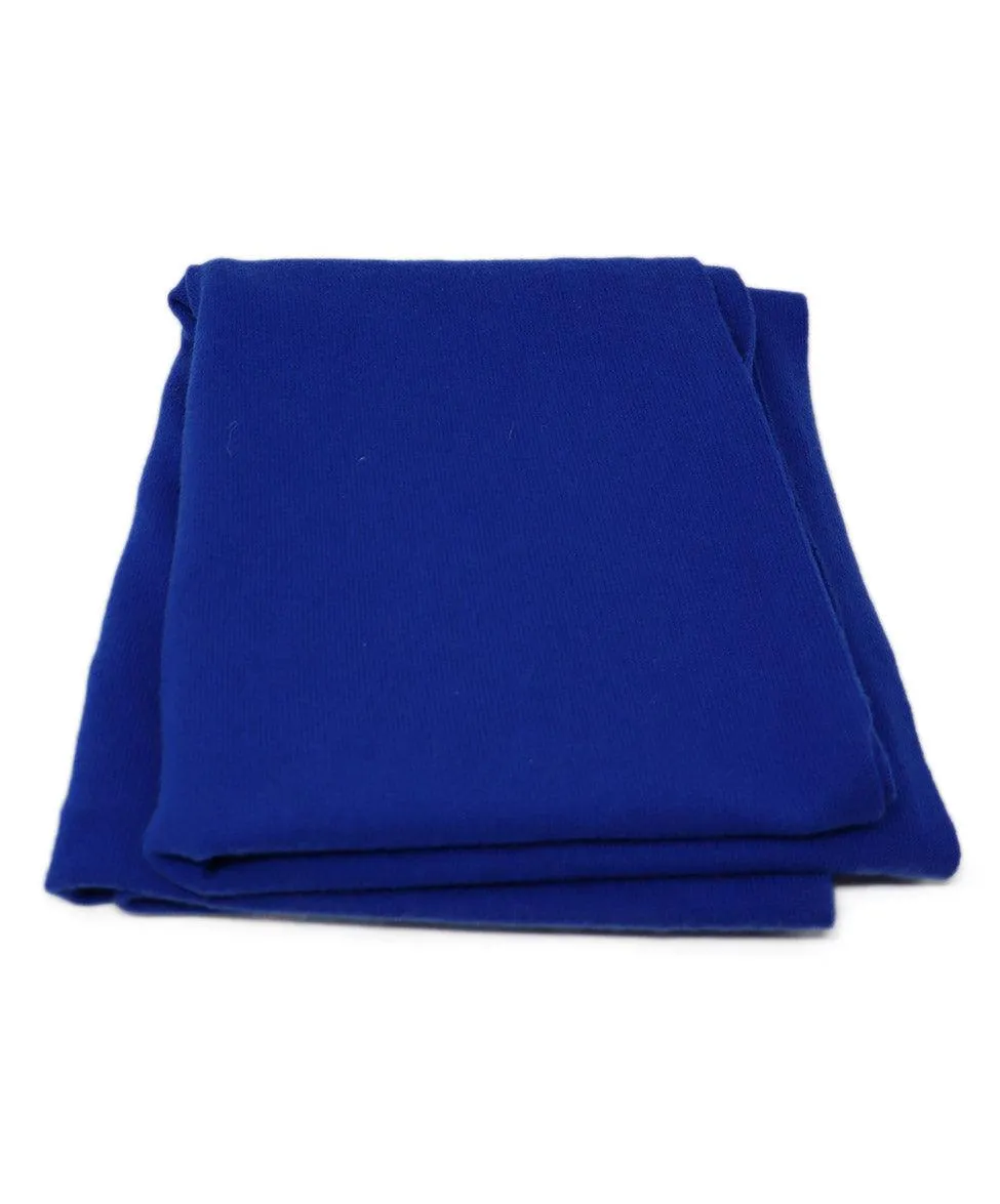 Michael Kors Royal Blue Cashmere Scarf