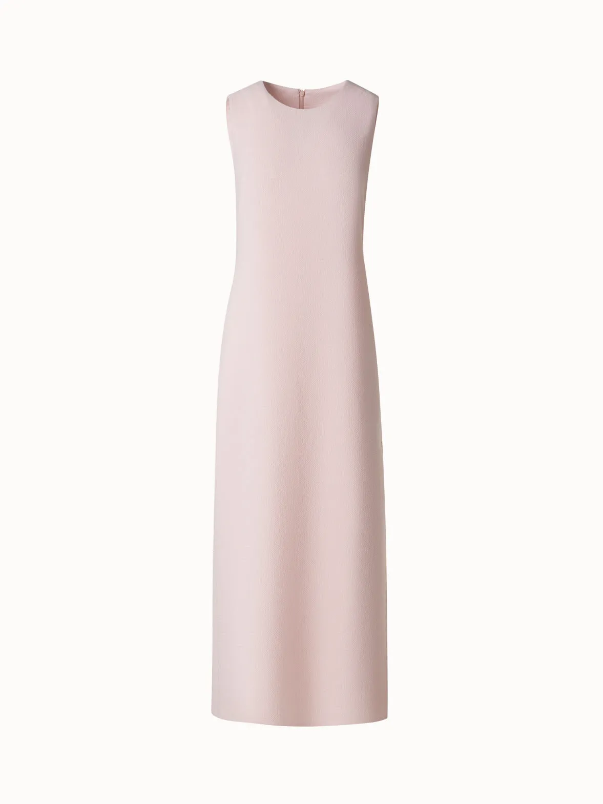 Midi Sheath Dress in Wool Double-Face 