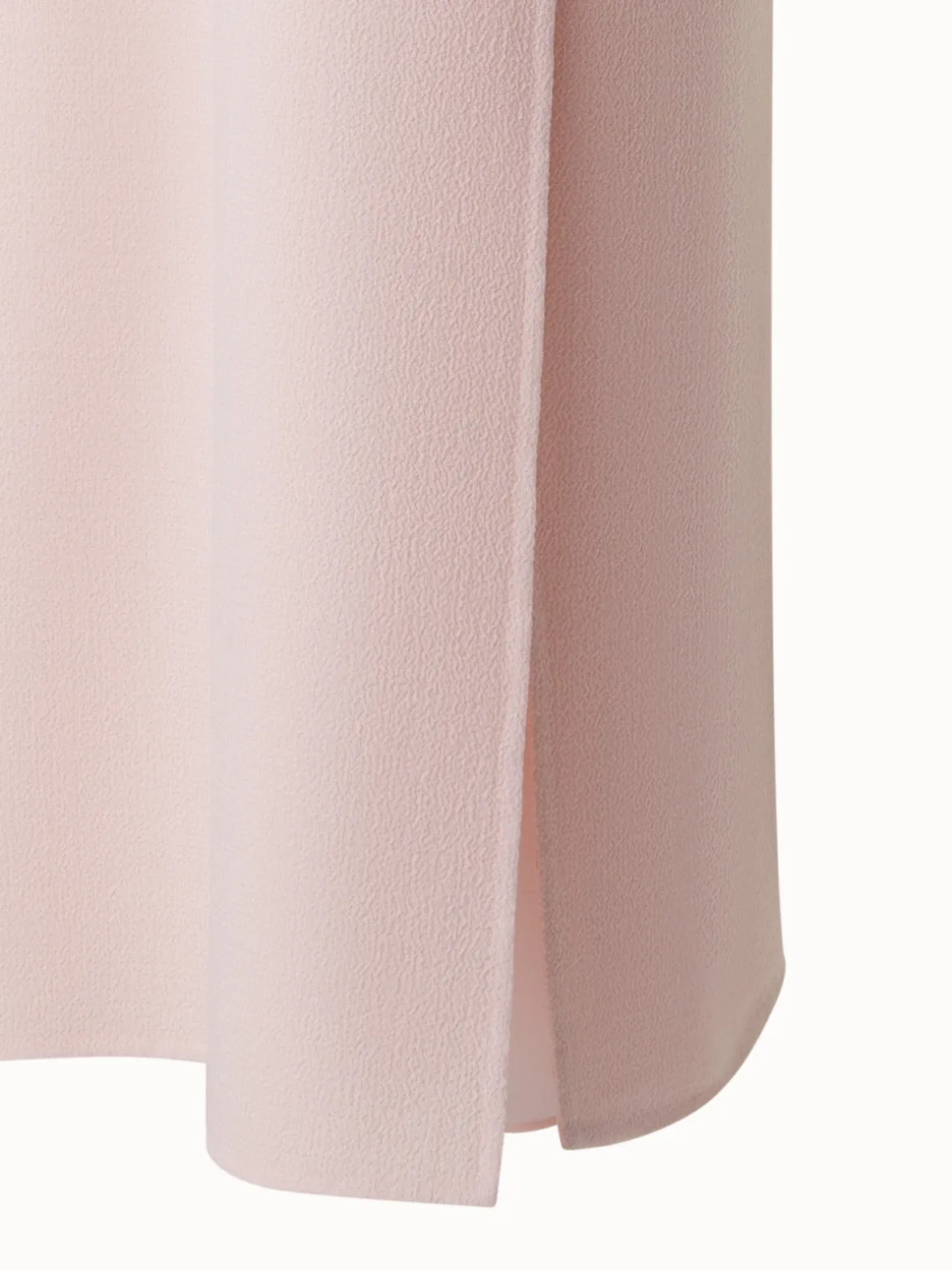 Midi Sheath Dress in Wool Double-Face 