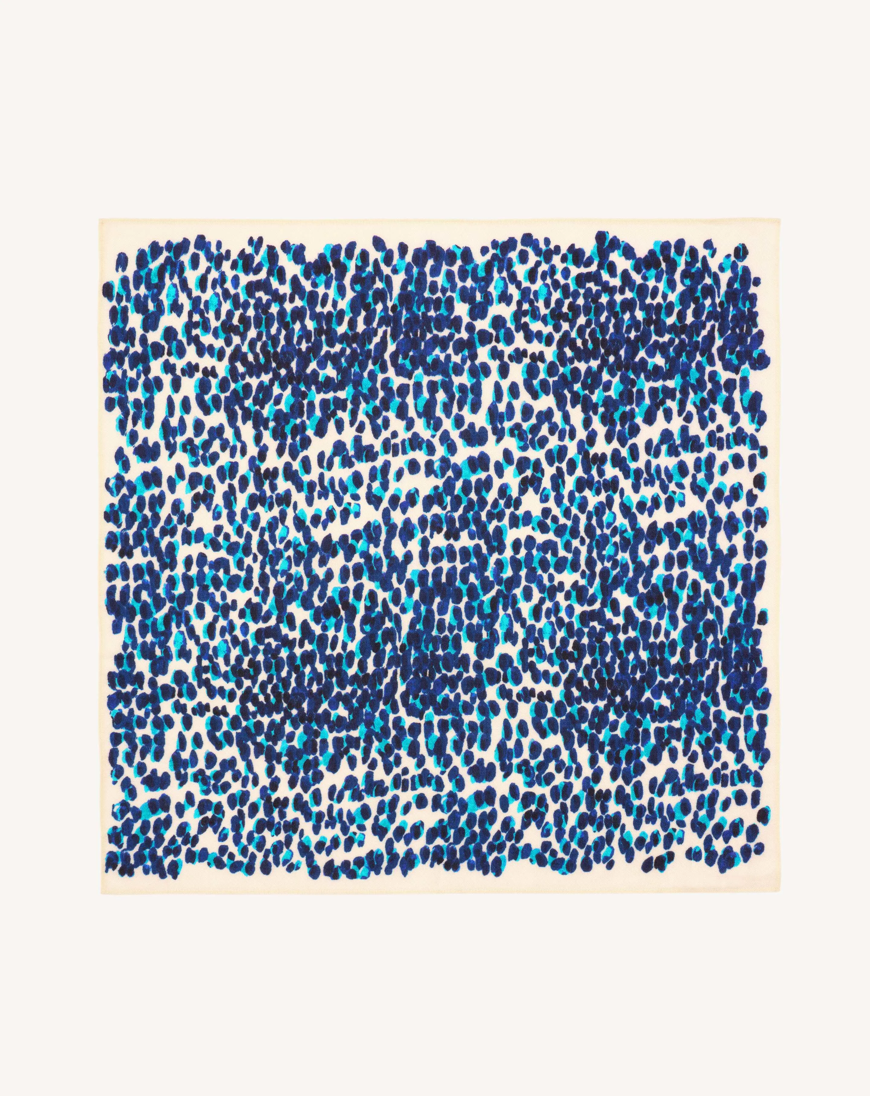 Mini printed square scarf Eric Bompard