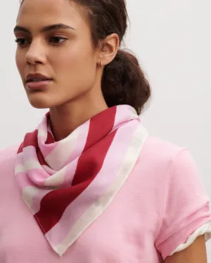 Mini printed square scarf Eric Bompard