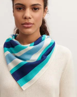 Mini printed square scarf Eric Bompard