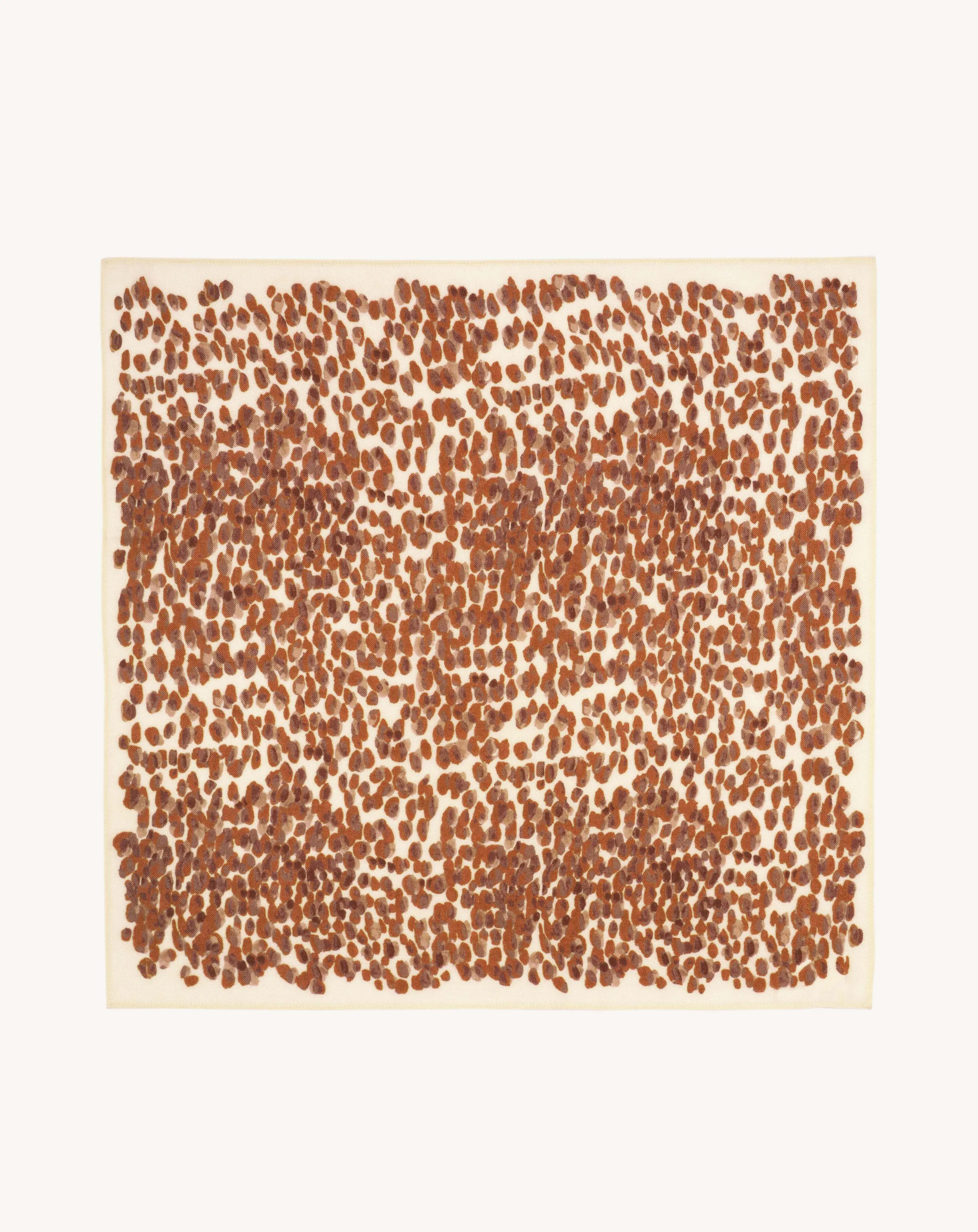 Mini printed square scarf Eric Bompard