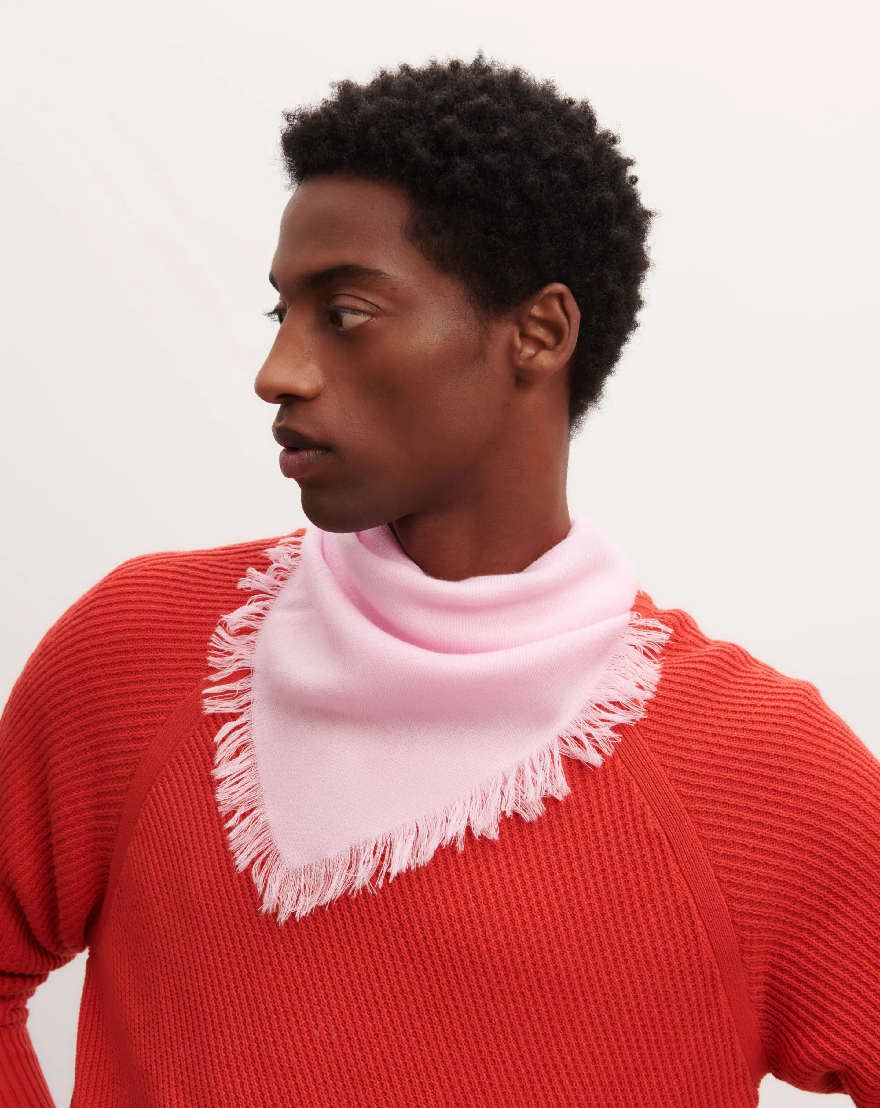 Mini twill square scarf Eric Bompard