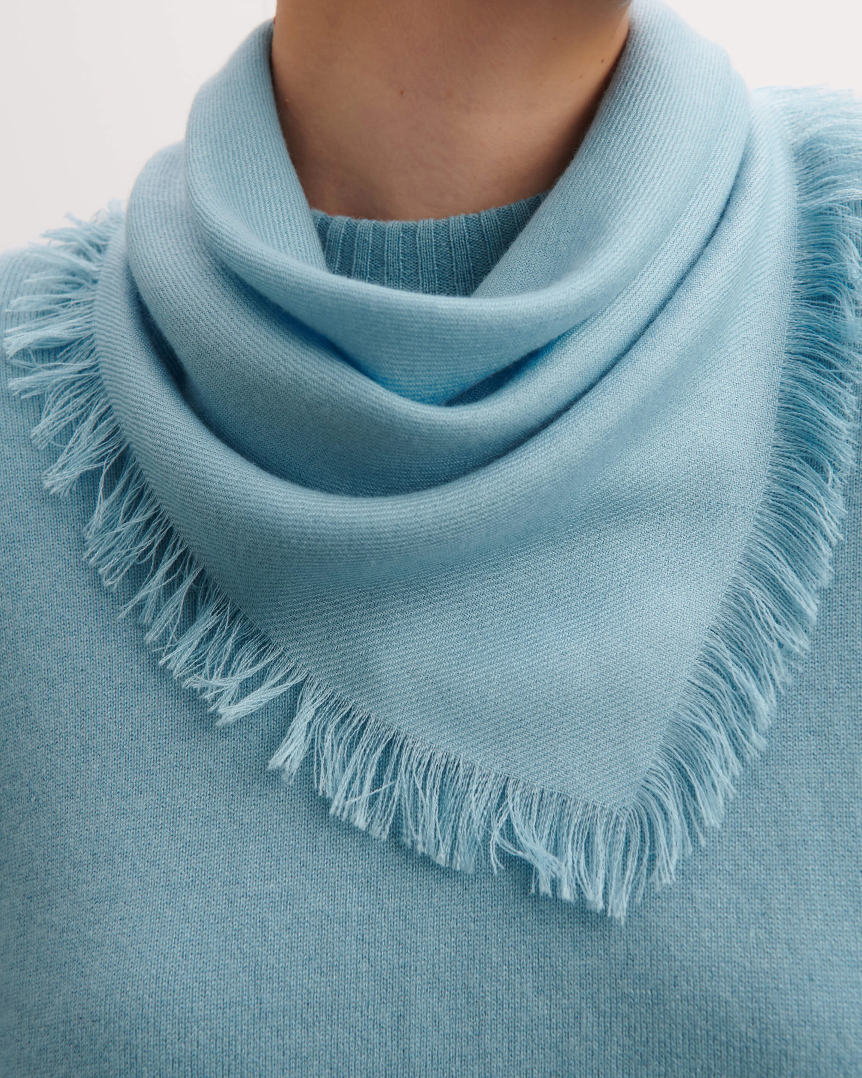 Mini twill square scarf Eric Bompard
