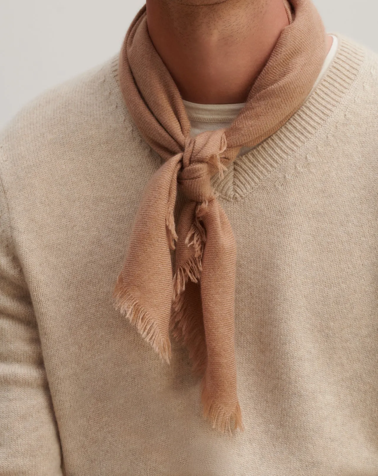 Mini twill square scarf Eric Bompard