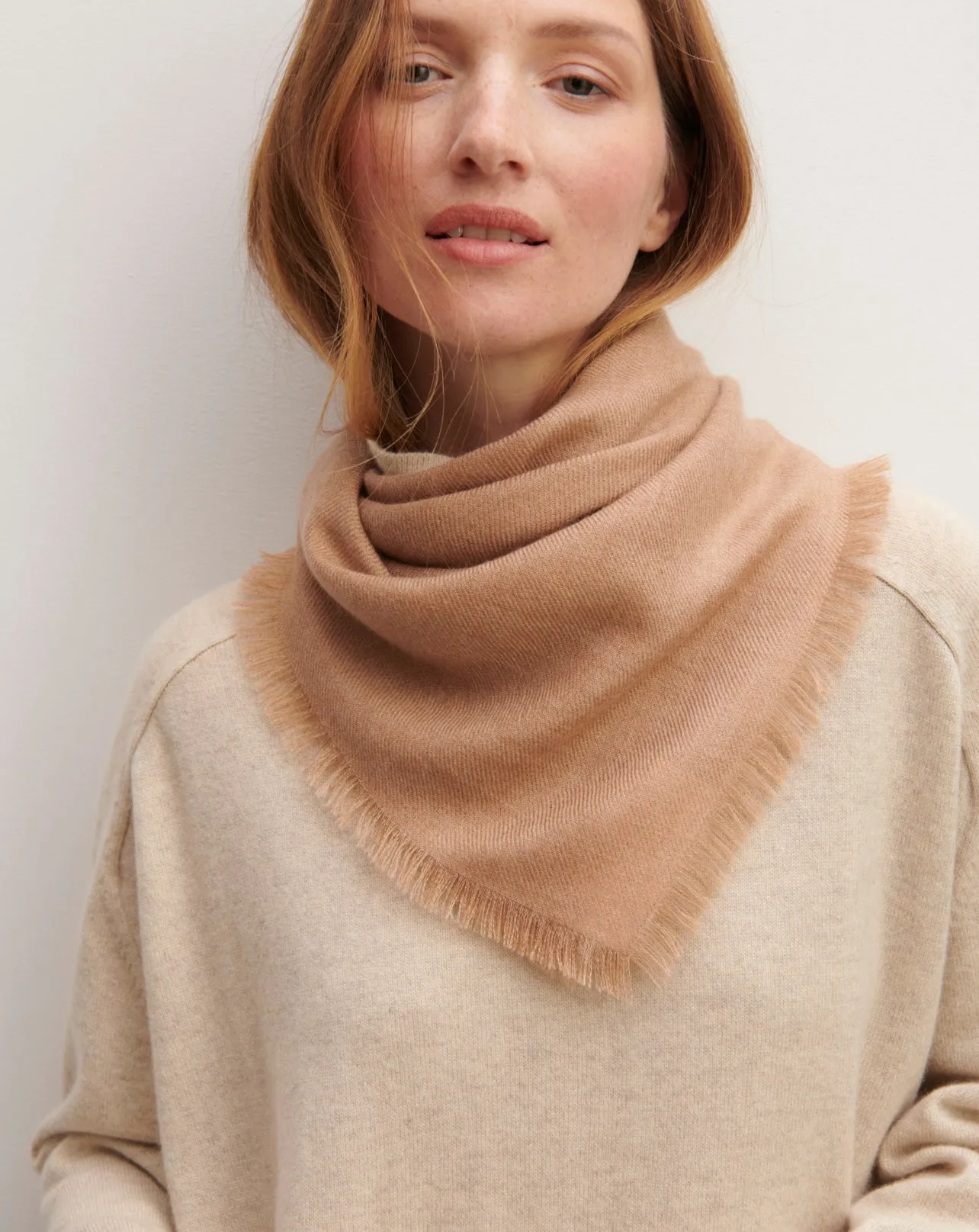 Mini twill square scarf Eric Bompard