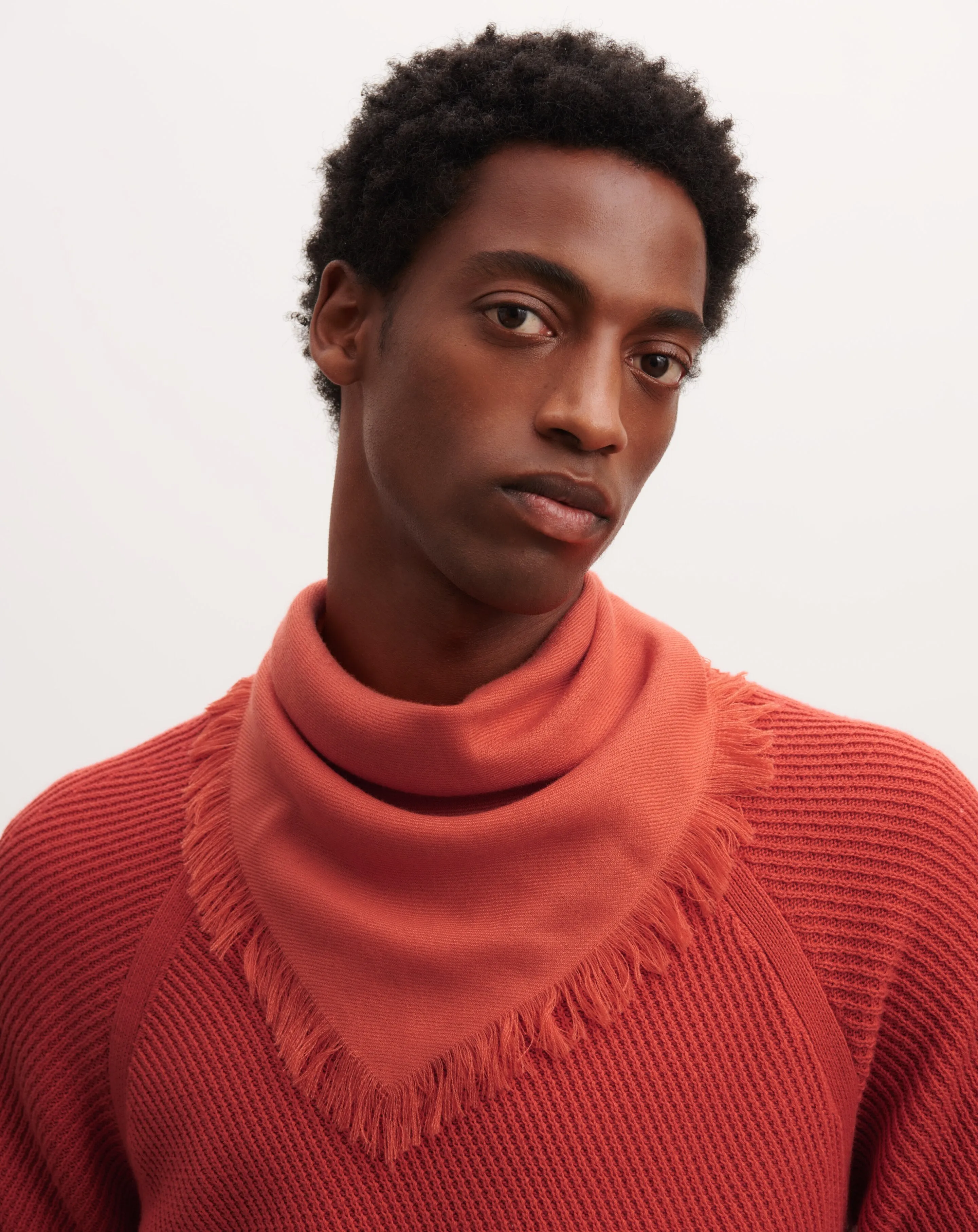 Mini twill square scarf Eric Bompard