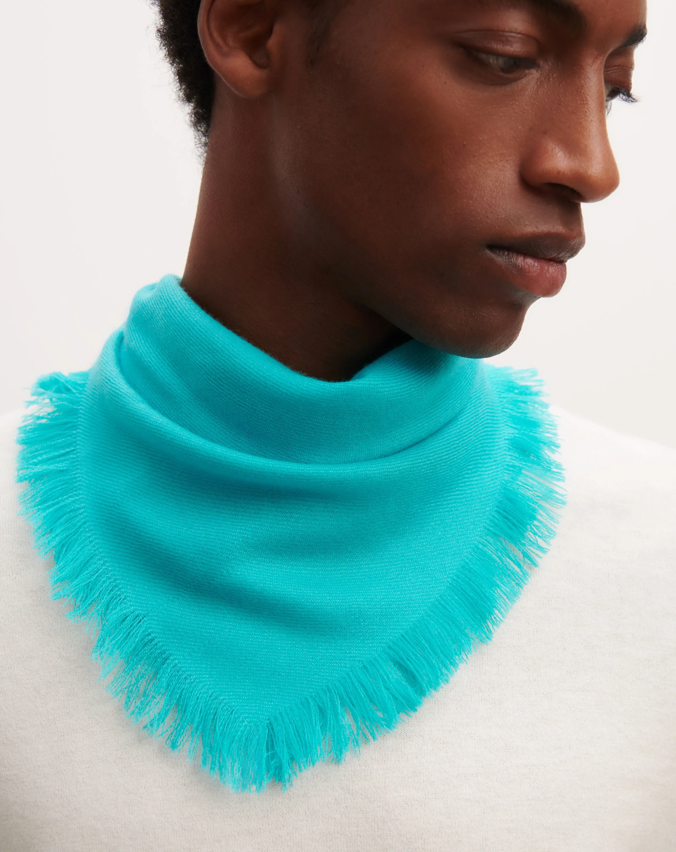 Mini twill square scarf Eric Bompard