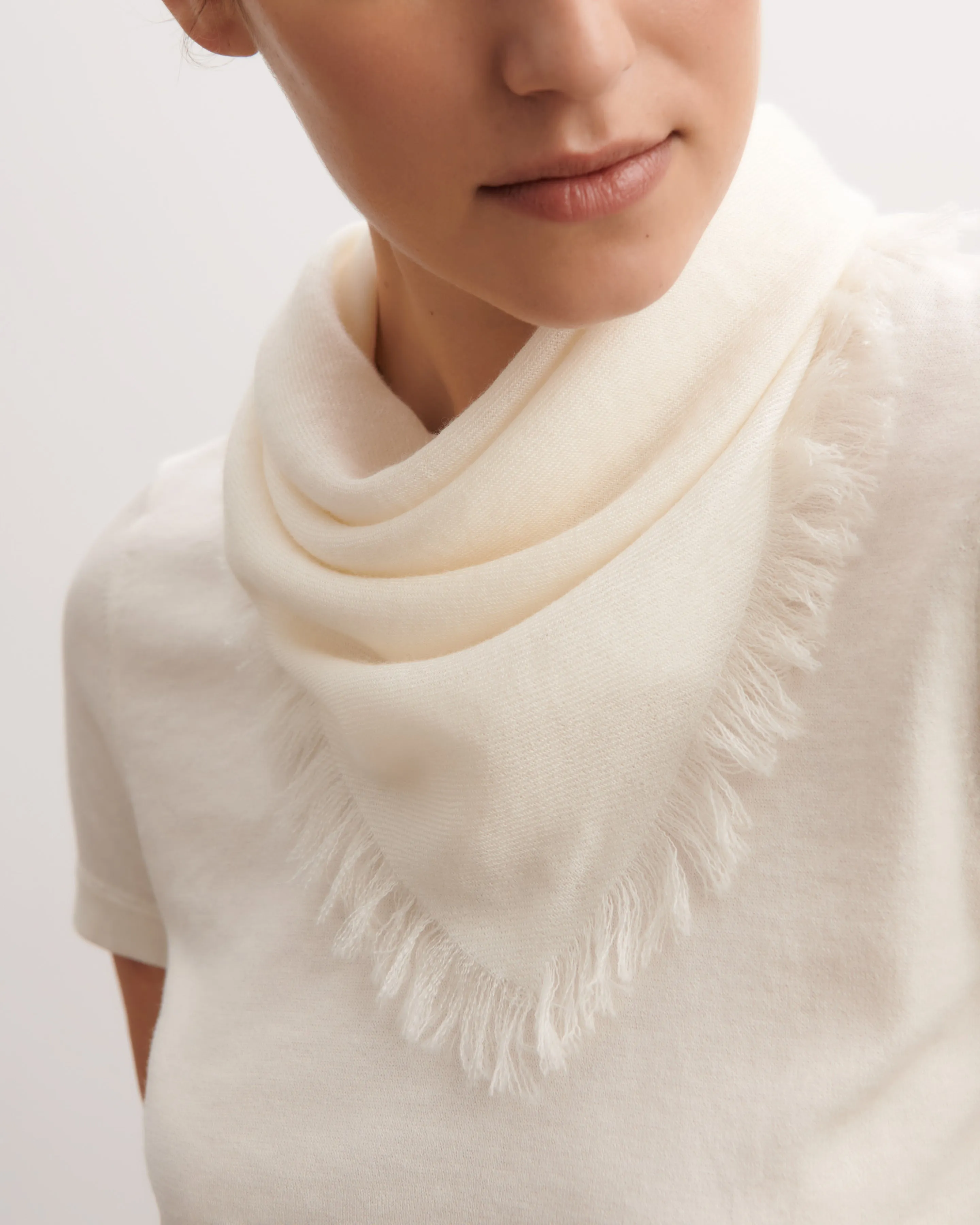Mini twill square scarf Eric Bompard