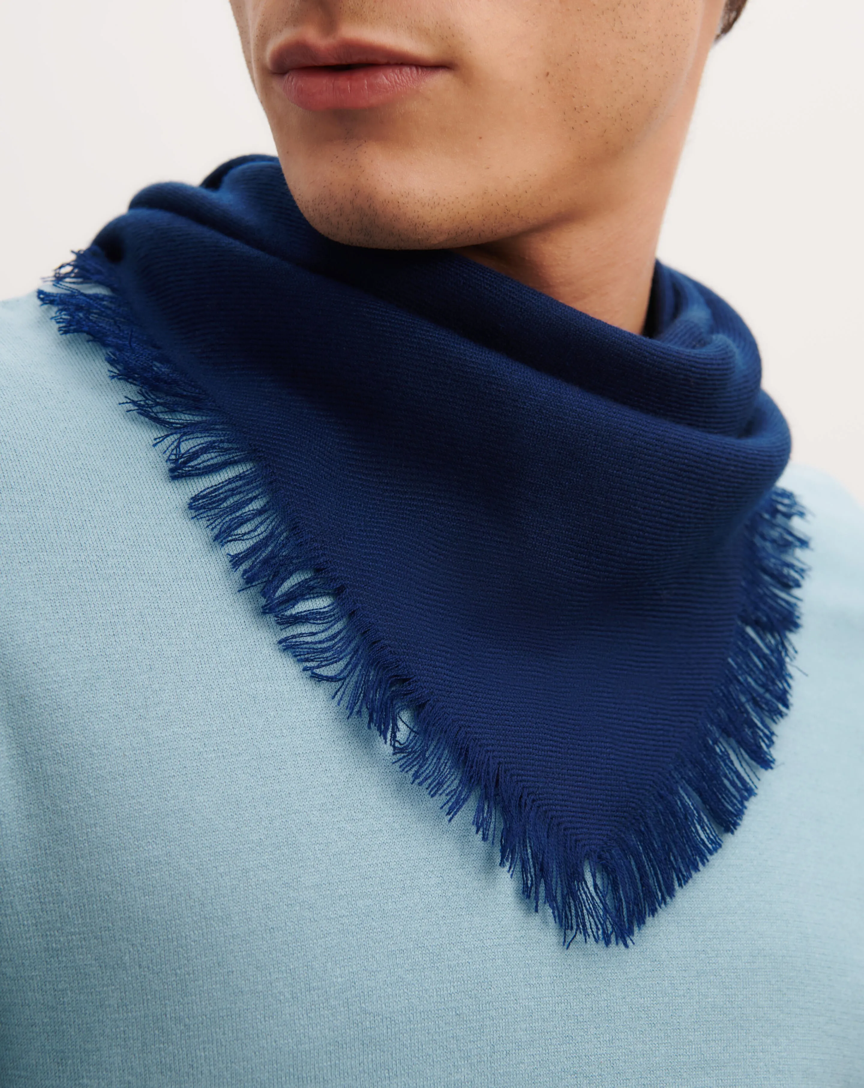 Mini twill square scarf Eric Bompard