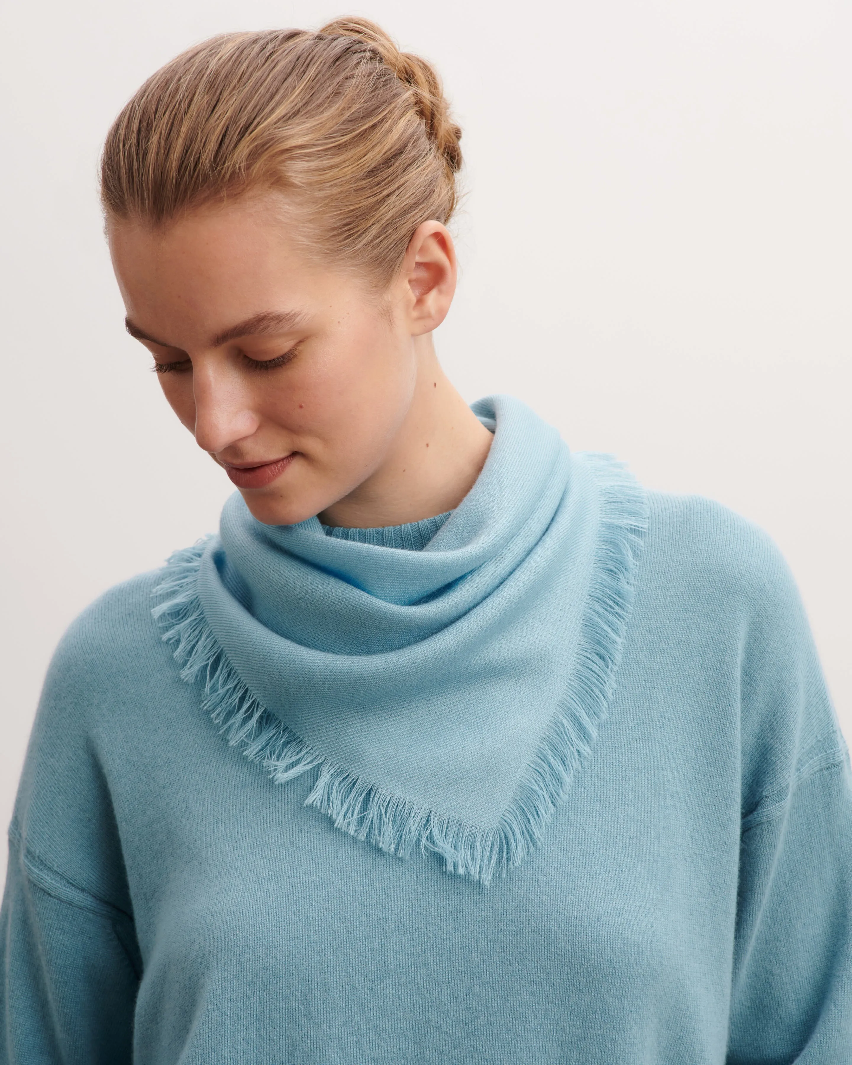 Mini twill square scarf Eric Bompard