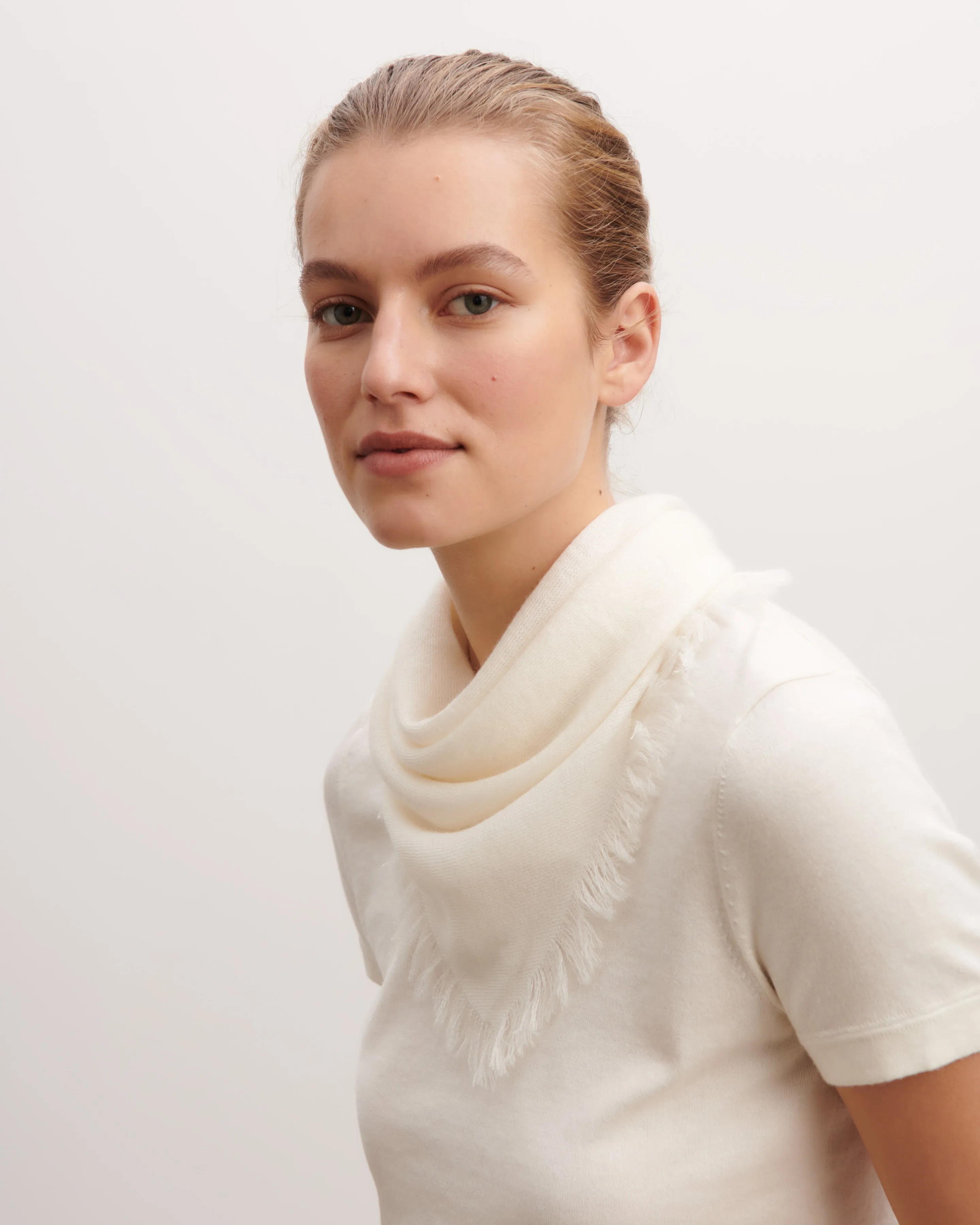 Mini twill square scarf Eric Bompard