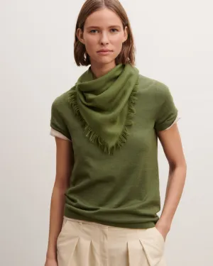 Mini twill square scarf Eric Bompard