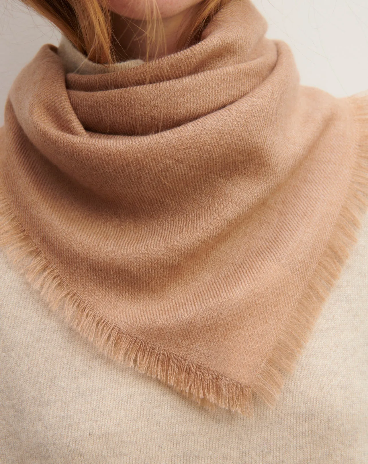 Mini twill square scarf Eric Bompard