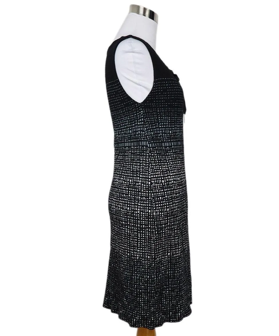 Missoni Black White & Grey Wool Dress sz 4