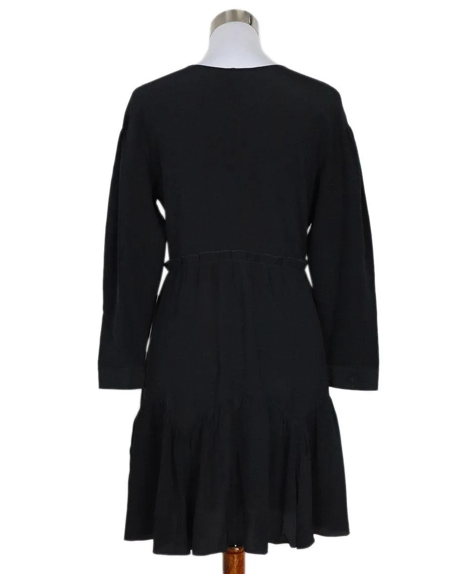 Miu Miu Black Silk Dress sz 6