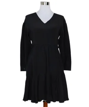 Miu Miu Black Silk Dress sz 6