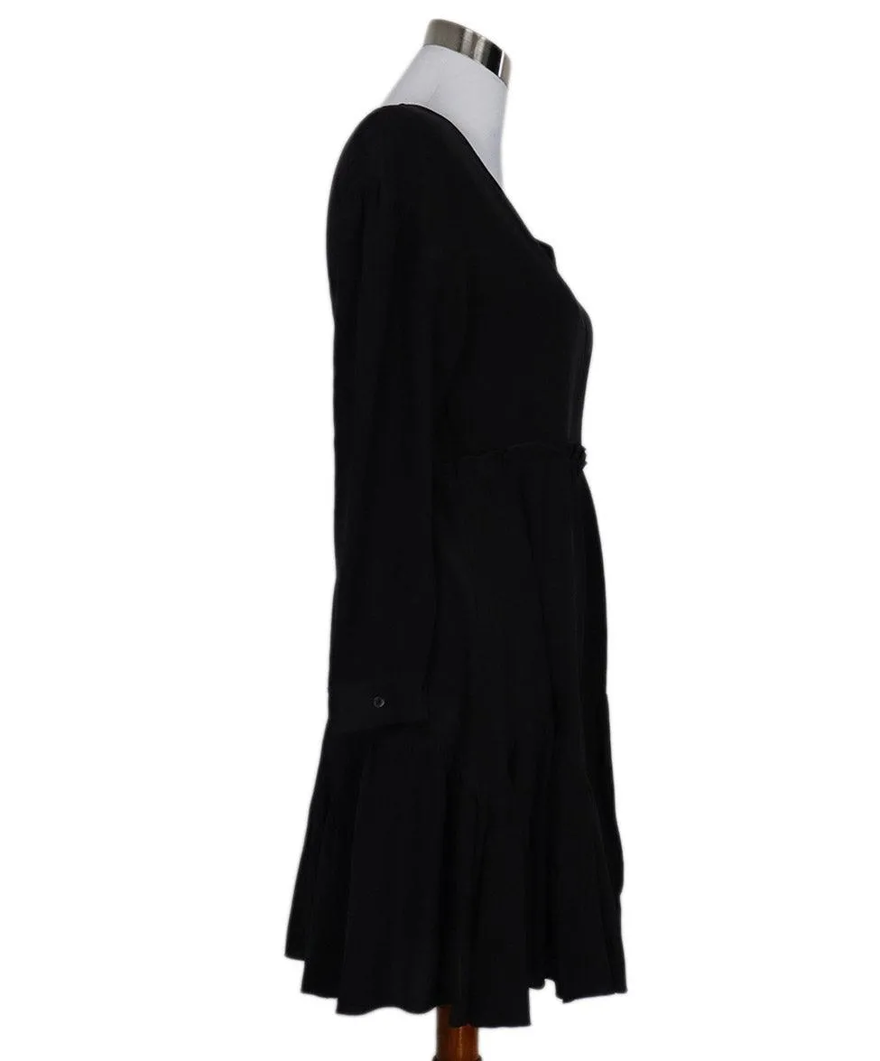 Miu Miu Black Silk Dress sz 6